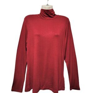 FALL Tops Turtleneck   Long Sleeve Lightweight Stretchy Comfy  Size M - NEW